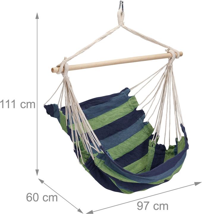 Actual product image Relaxdays Hanging chair (150 kg)