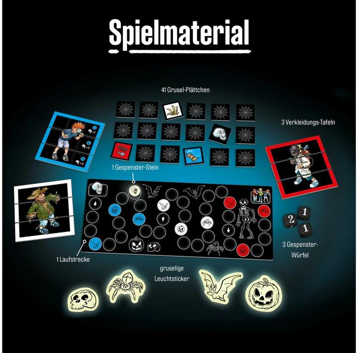 Produktbild Kosmos KOO Die drei??? Kids Gespensterjagd 683764 (Deutsch, 2 - 4 Spieler)
