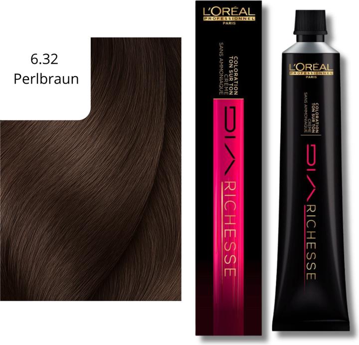 Actual product image L'Oréal Professionnel Dia Richesse (6.32 mother-of-pearl brown)