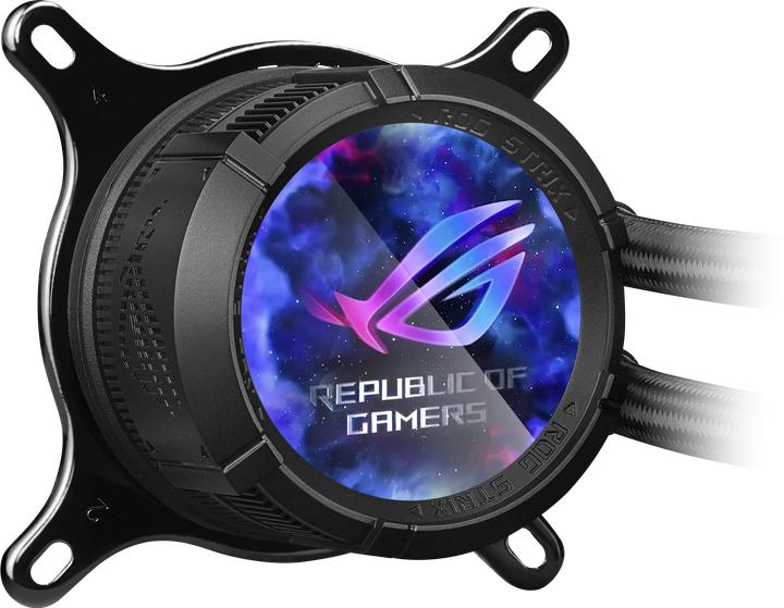 Actual product image ASUS ROG STRIX LC III 360 ARGB LCD (schwarz)