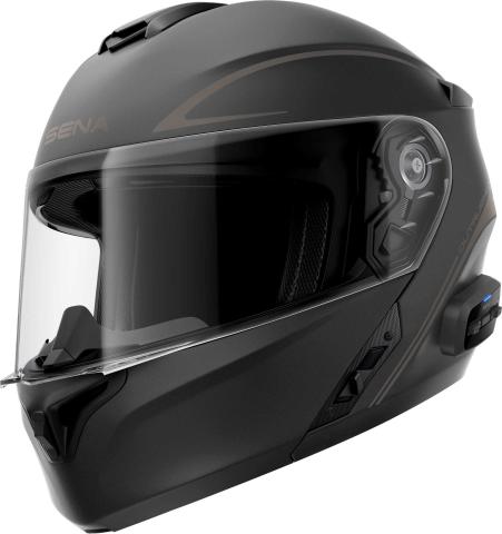 Sena OUTRUSH R - Smart Motorrad-Klapphelm (ECE22.06) - schwarz matt (L) (L)