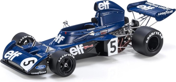 Image du produit PCL Tyrrell Ford 006 1973 Belgique, No6 F.Cevert ou 1973 Monaco, No5, J.Steward