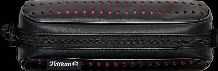 Actual product image Pelikan Pencil case Quattro Lasercut black /pink, 21,5 x 7,0 cm