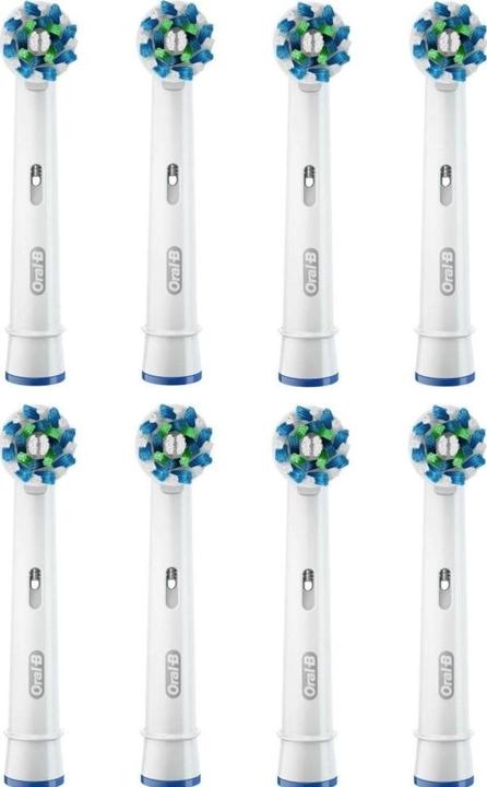 Produktbild Braun Aufsteckbürsten Cross Action 8 Stk. (8 x)