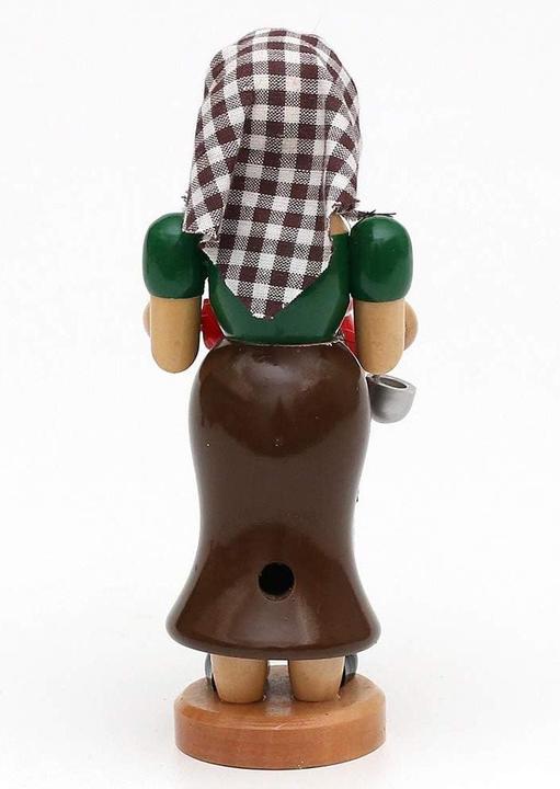 Immagine prodotto Wichtelstube-Kollektion Räucherfigur Glühweinfrau mit dampfendem Glühweintopf, Tasse & Schöpfkelle