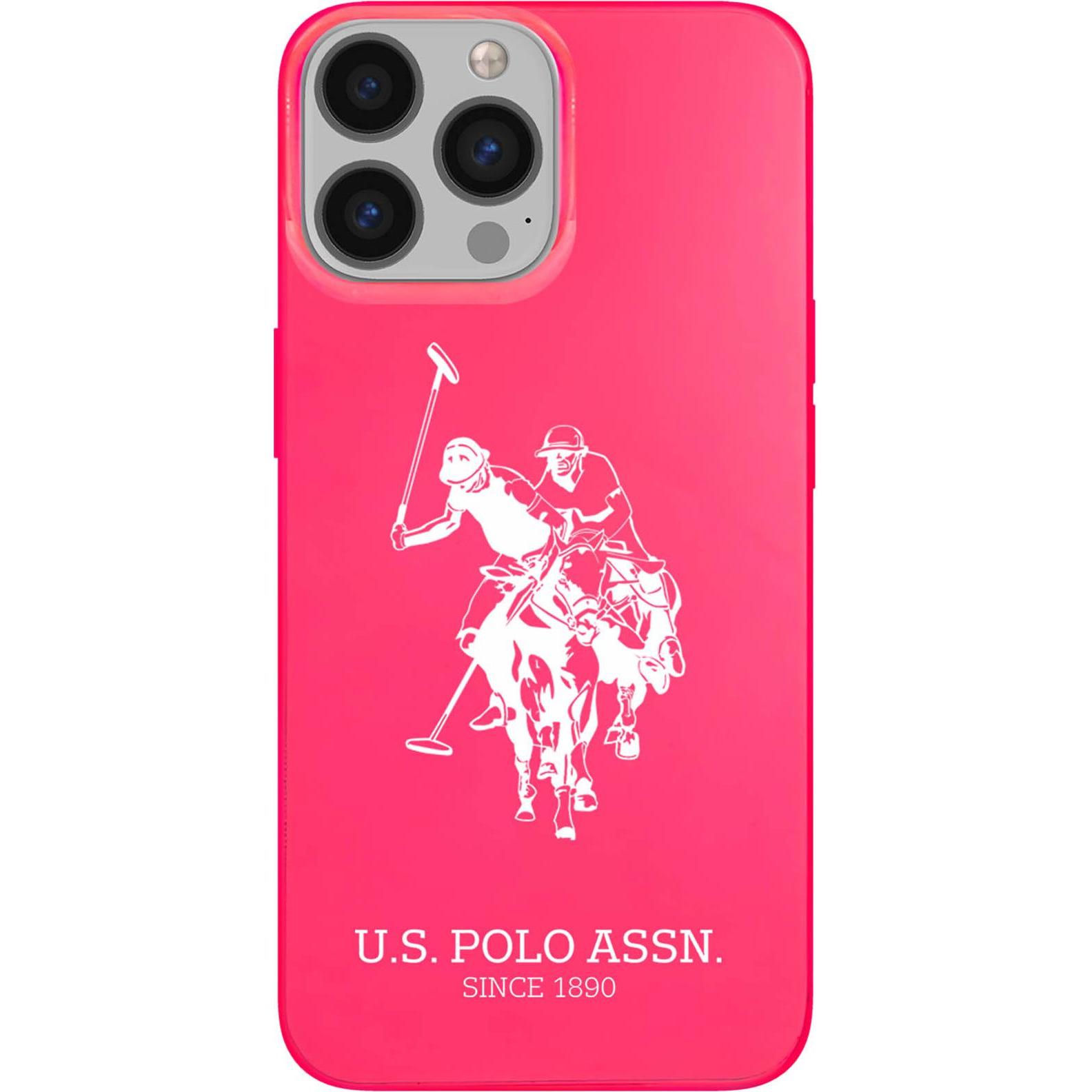 U.S. Polo H9951 Big Horse Case (Apple iPhone 13 Pro), Smartphone Hülle, Rosa