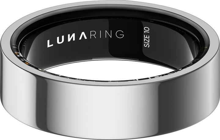 Produktbild Luna Ring Smart Ring Gen 2 Stardust Silver Grösse 11 (11, Stardust Silver)