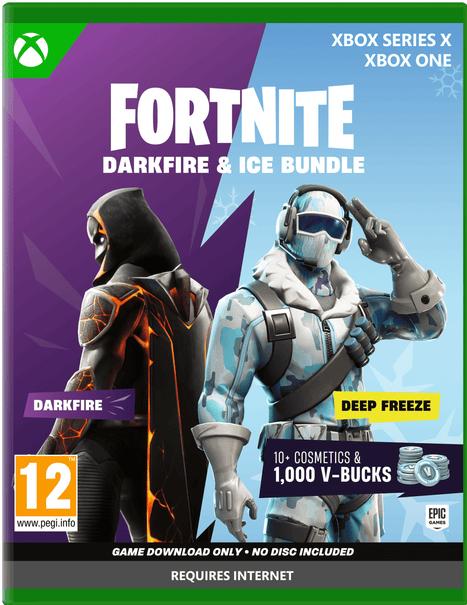 Image du produit WB Fortnite Darkfire & Ice Bundle (Code in a Box) (Xbox One S)