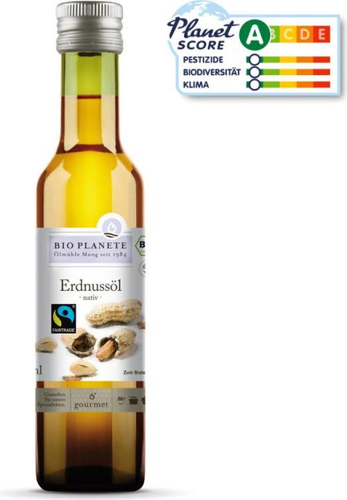 Image du produit Bio Planète huile d'arachide vierge (250 ml)