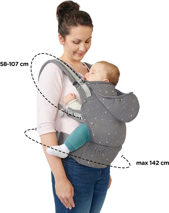 Produktbild KinderKraft carrier HUGGY, gray