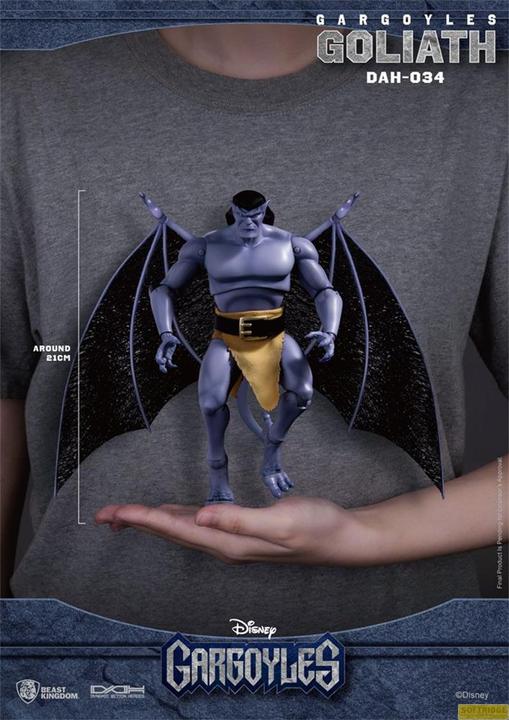 Actual product image Beast Kingdom Gargoyles figurine Dynamic Action Heroes 1/9 Goliath 21 cm