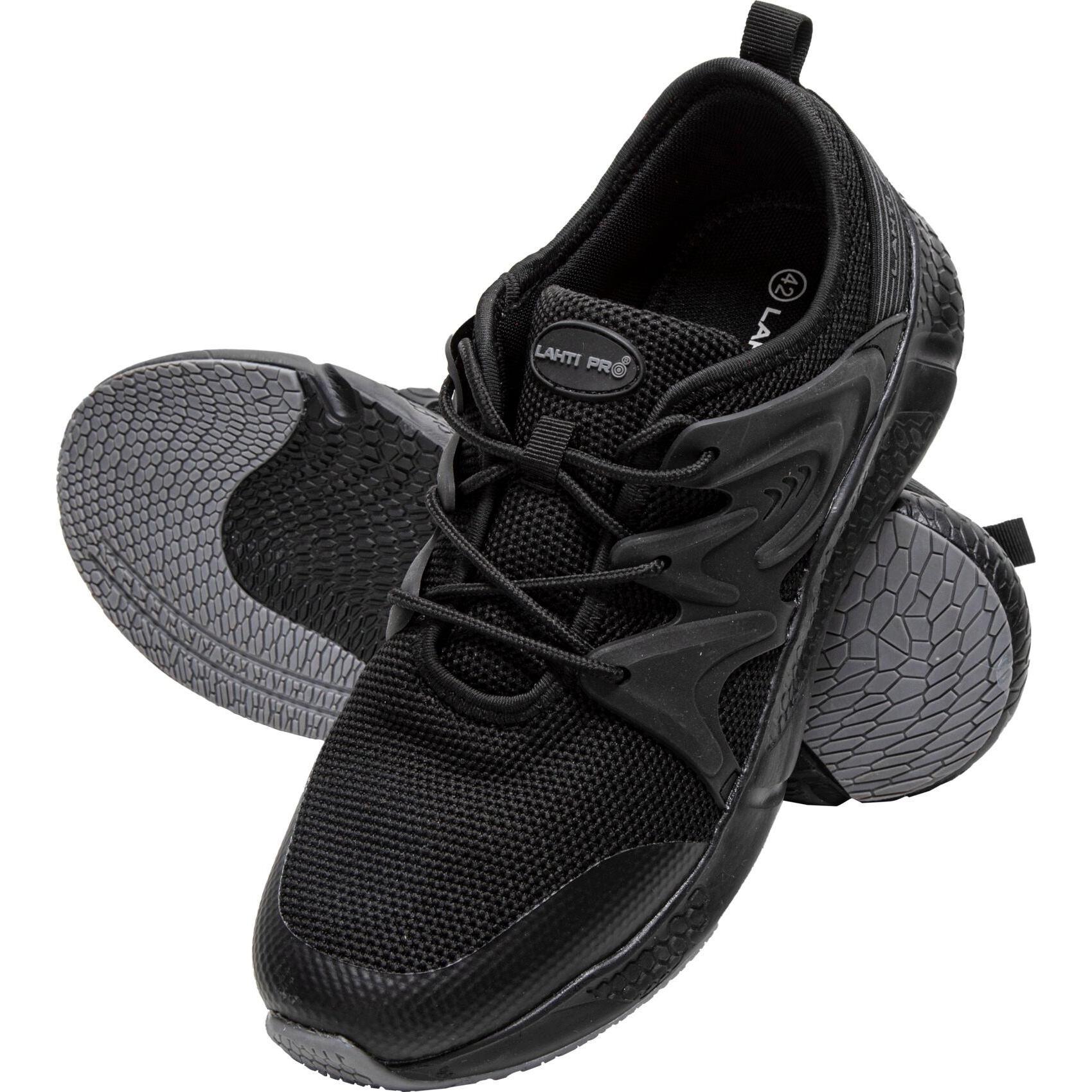 Lahti Pro, Sicherheitsschuhe, 3d knitted shoes black, "44", loose (44)