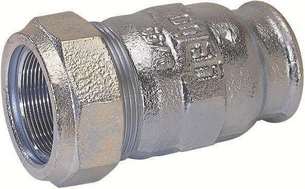 Actual product image Gebo compression fitting for Special I GW 3/4 "steel pipes - 01.150.01.02 (Press connection)