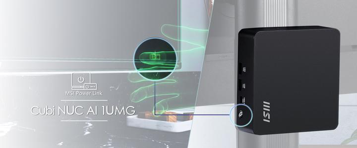 Produktbild MSI Cubi NUC AI 1UMG i7 155H BB (Intel Core Ultra 7 265)