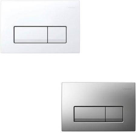 Produktbild Geberit Delta 51 drain plate WC drain plate chrome matt (115.105.46.1)