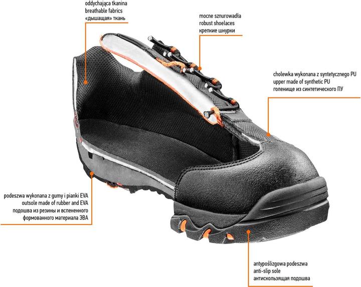 Actual product image Neo Tools OB professional low boots, size 47 (47)