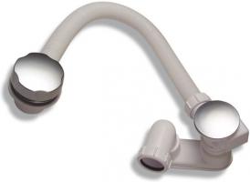 Ravak Bathroom siphon, chrome, controlled by a cable