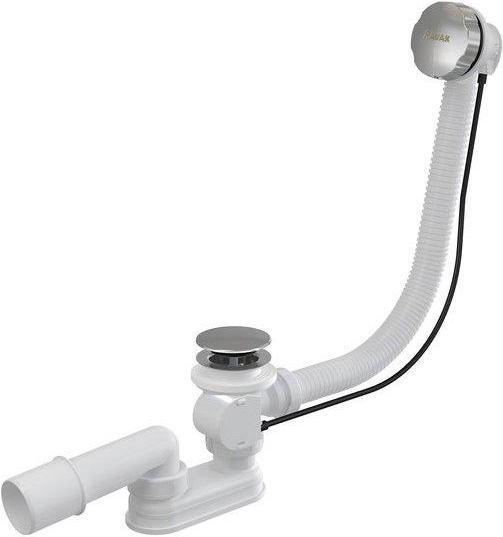 Actual product image Ravak Bathroom siphon, chrome, controlled by a cable