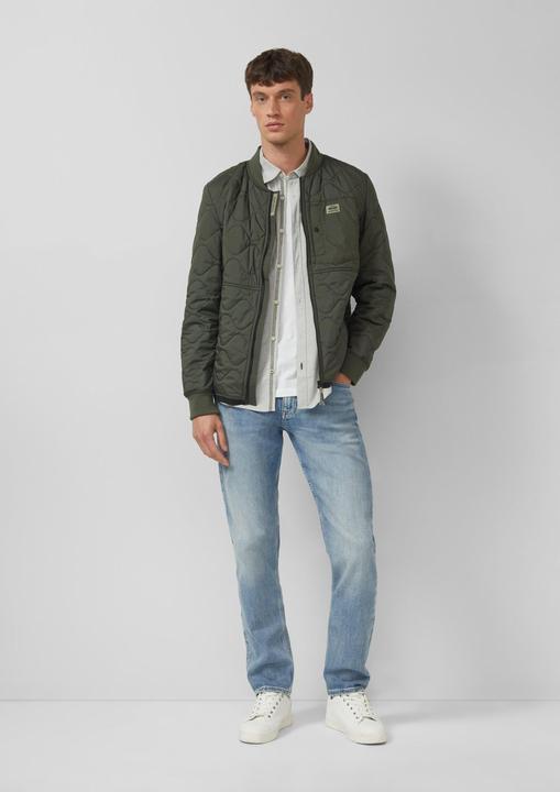 Immagine prodotto s.Oliver Hemd Regular Fit: Strukturiertes Hemd mit Brusttasche (S)