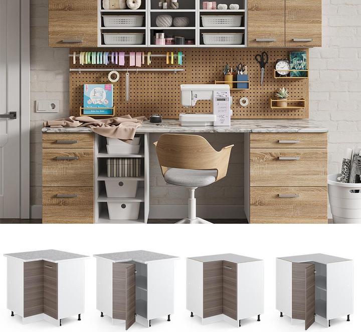 Produktbild Vicco Eckschrank für Haushaltsgegenstände R-Line