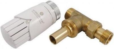 Schlosser RTL temperature limiter set + polished brass valve 603200010