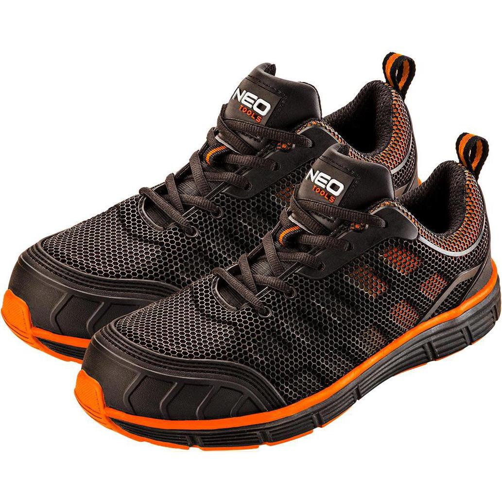 Neo Tools, Sicherheitsschuhe, Work shoes with steel handkerchief, size 45 (82-096) (S1, 45)