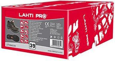 Actual product image Lahti Pro Shoes without toe, black leather, o1 src, "44", ce, lahti (O1, 44)