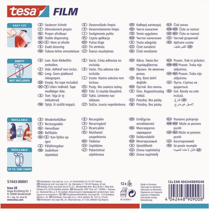 Voedingswaarden en ingrediënten tesa Gemakkelijk gesneden