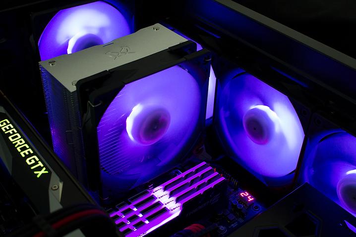 Image du produit Scythe Ventilateur Kaze Flex 120 ARGB PWM, 300-1800 tr/min (120 mm, 1 x)