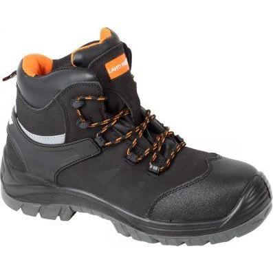 Lahti Pro, Sicherheitsschuhe, Black-pom nubuck shoes, s3 sra, "39", ce, lahti (S3, 39)