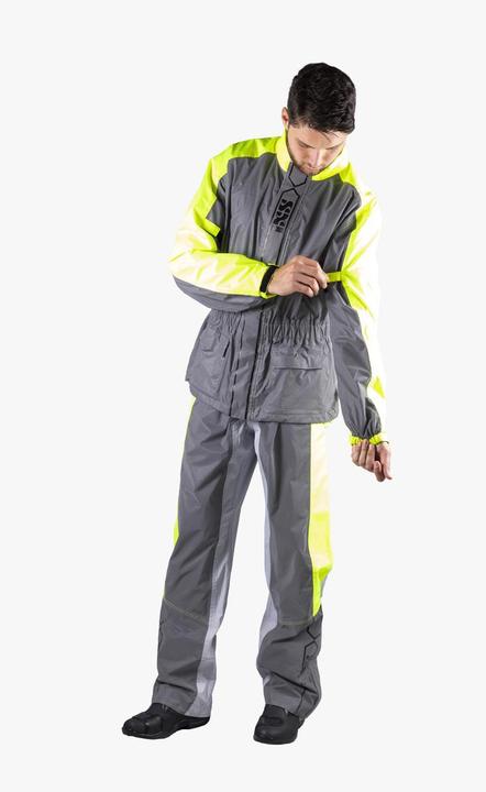 Image du produit iXS Pantalon de pluie Silver Reflex-ST gris néon (Femmes, Hommes, XL)