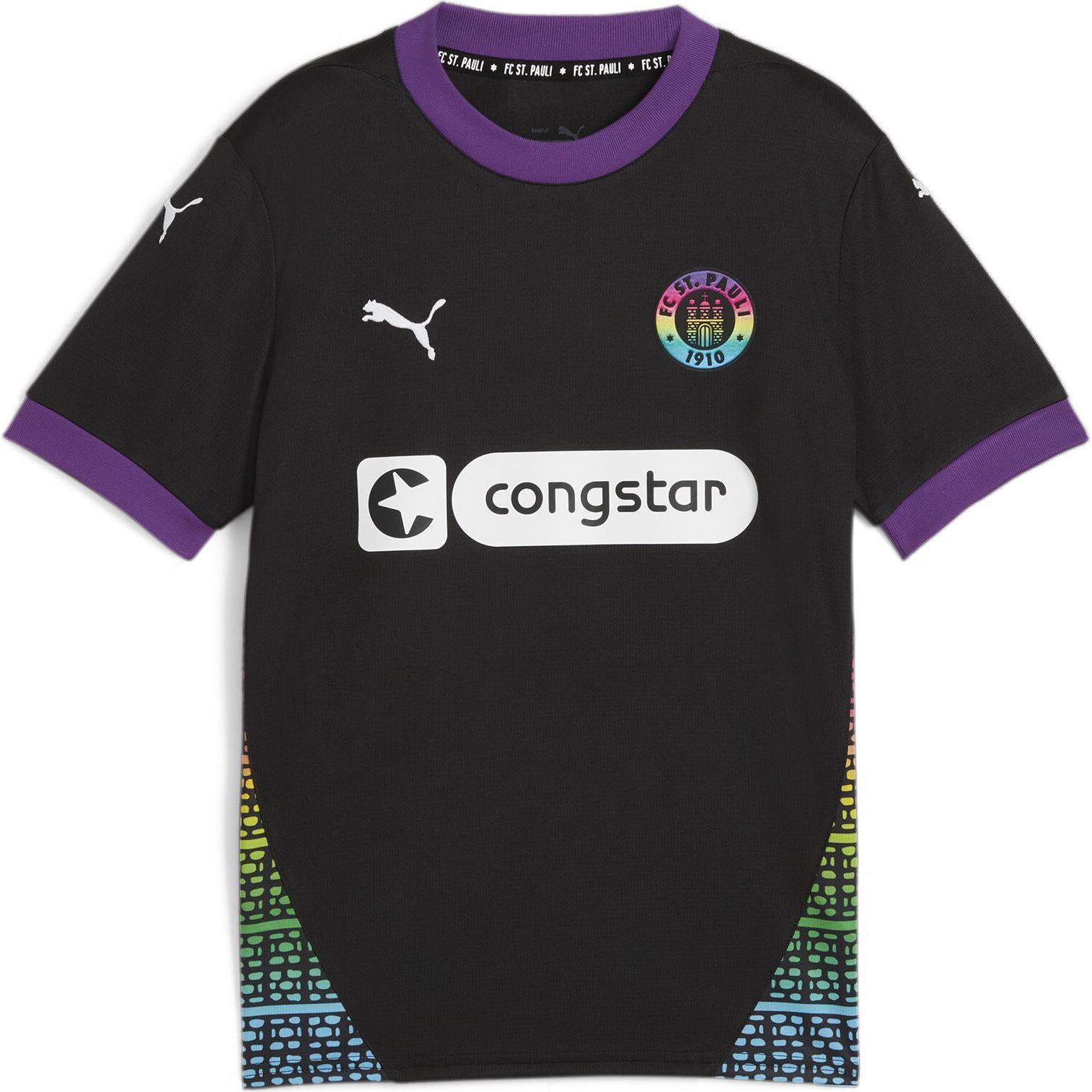 Thumbnail - Puma, Jungen, Sportshirt, FCSP Third Jersey Jr (152), Schwarz, 152