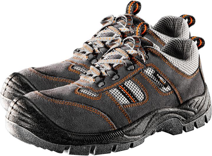 Productafbeelding Neo Tools Werkschoenen, suède, maat 45 - 82-036 (S1P, 45)