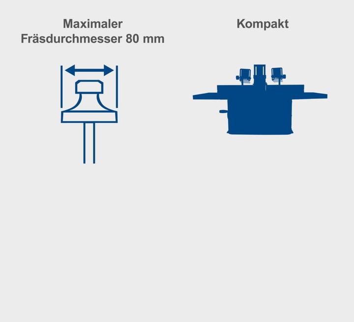 Actual product image Scheppach HF50 milling machine (Milling machine)