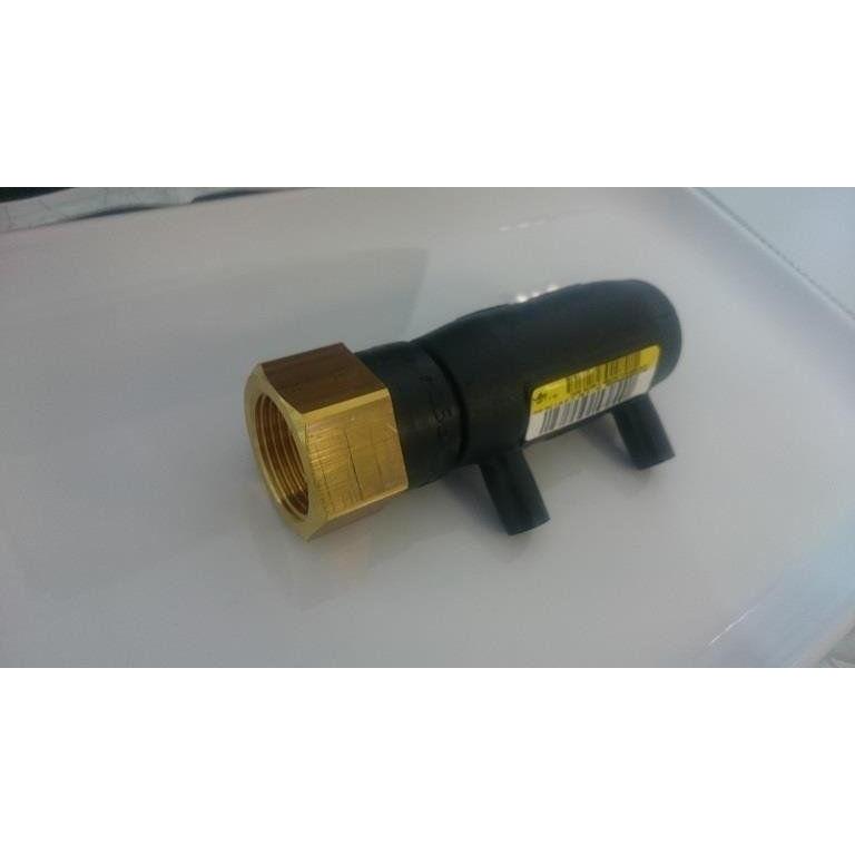 Agru Frank, Zubehör Sanitärinstallation, AGRU-FRANK Adapter pe-brass GW dn40x5