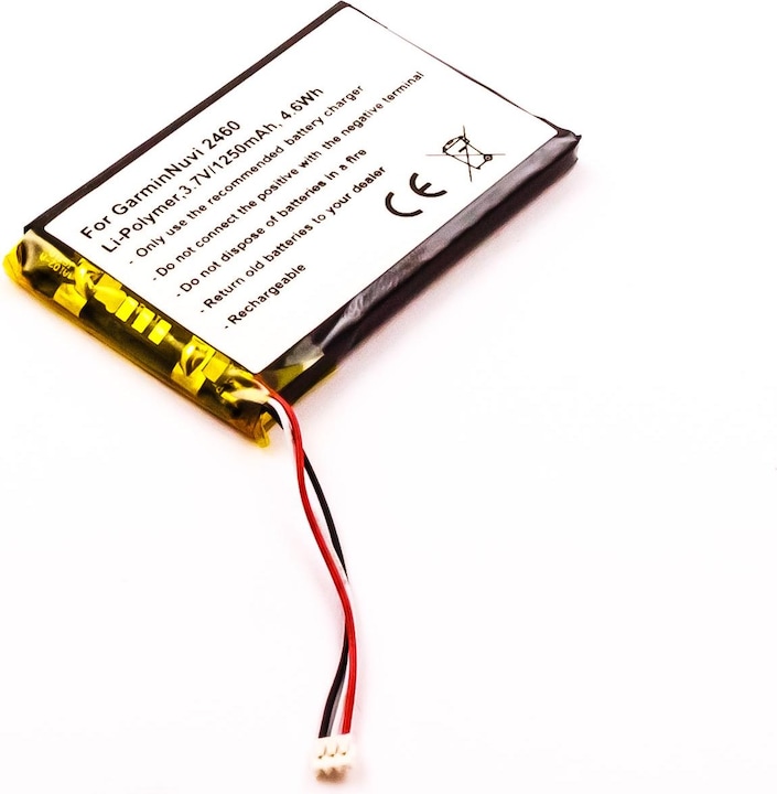 Actual product image AGI Battery compatible with Garmin nüvi 2460 - Battery - 1.250 mAh