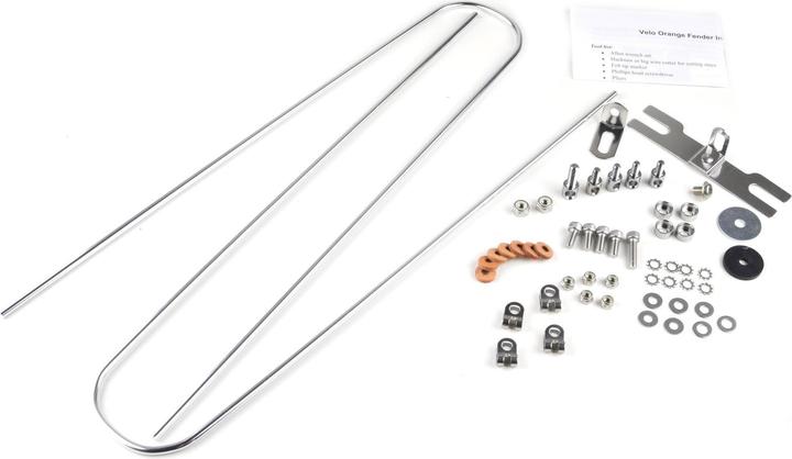 Image du produit Velo Orange 650b Smooth Garde-boue, 58mm, argent (Kit de garde-boue)