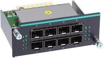 Produktbild Moxa IM-6700A-8SFP - Fast Ethernet-Modul mit 8 100BaseSFP-Steckplätzen (8 Ports)