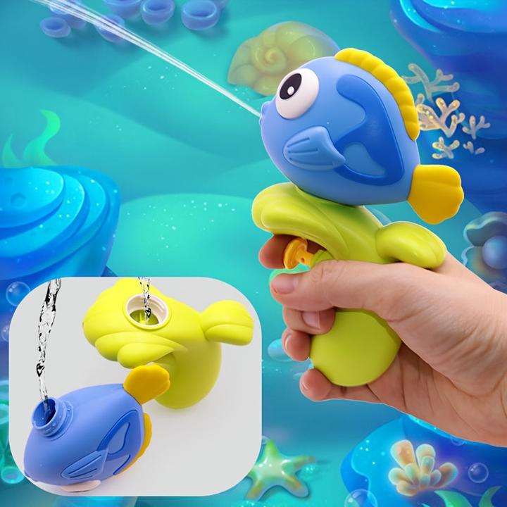 Actual product image Activity Board Underwater animal mini cartoon water toy, baby bath toy, suitable for pool water spray