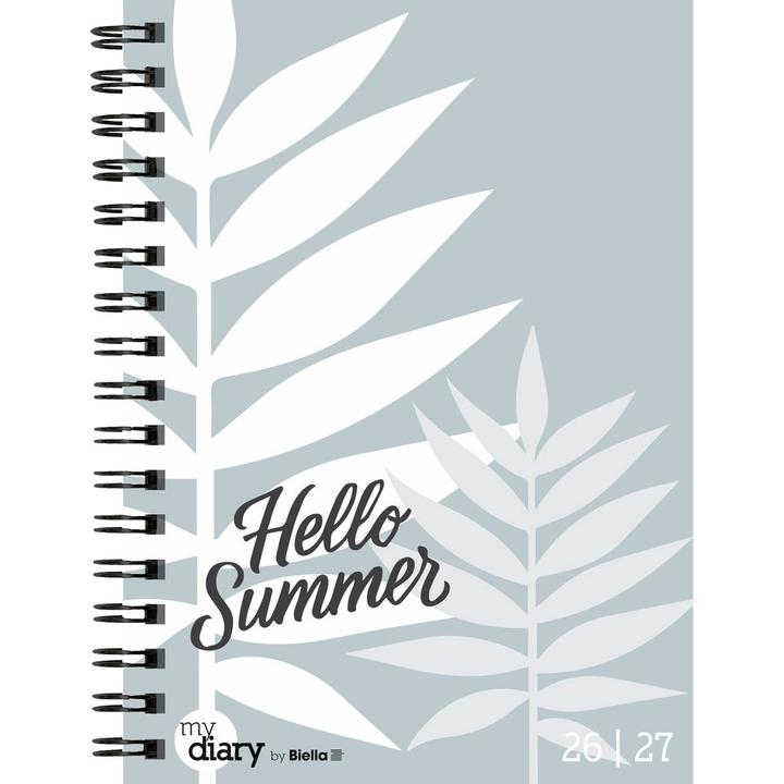 Image du produit Biella Agenda scolaire mydiary Wire-O (12 x 16,5 cm, 1 semaine / 2 pages)