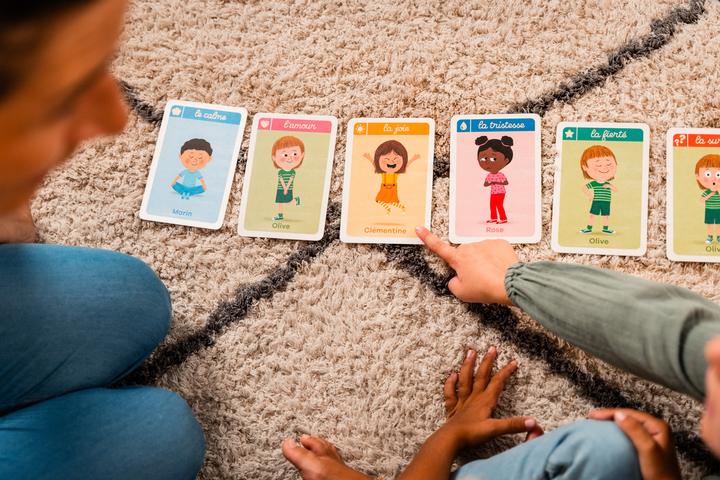 Produktbild Nathan Jeu de carte Les émotions (Französisch, 3 - 7 Jahre)