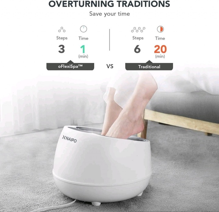 Immagine prodotto Naipo oFlexiSpa idromassaggio plantare