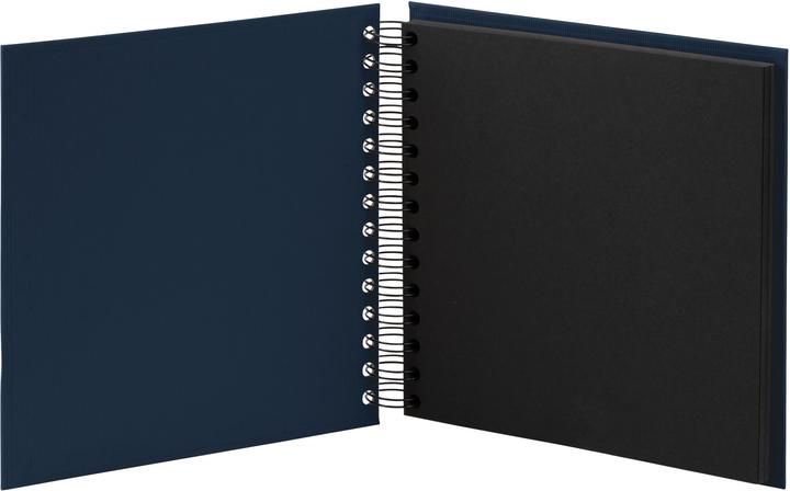 Actual product image Rössler Photo album S.O.H.O. Navy, 180 x 180 mm Dark Blue (180 x 180 mm)
