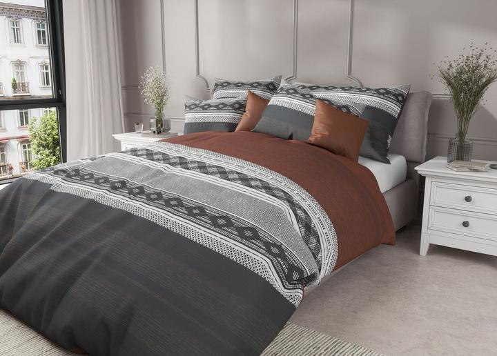 Produktbild Home Fashion Satin bedruckt (Kopfkissenbezug, 65 x 65 cm)