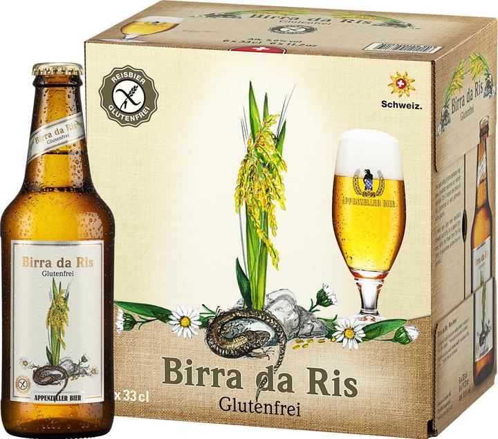 Immagine prodotto Appenzeller Bier Birra da Ris (6 x 33 cl)