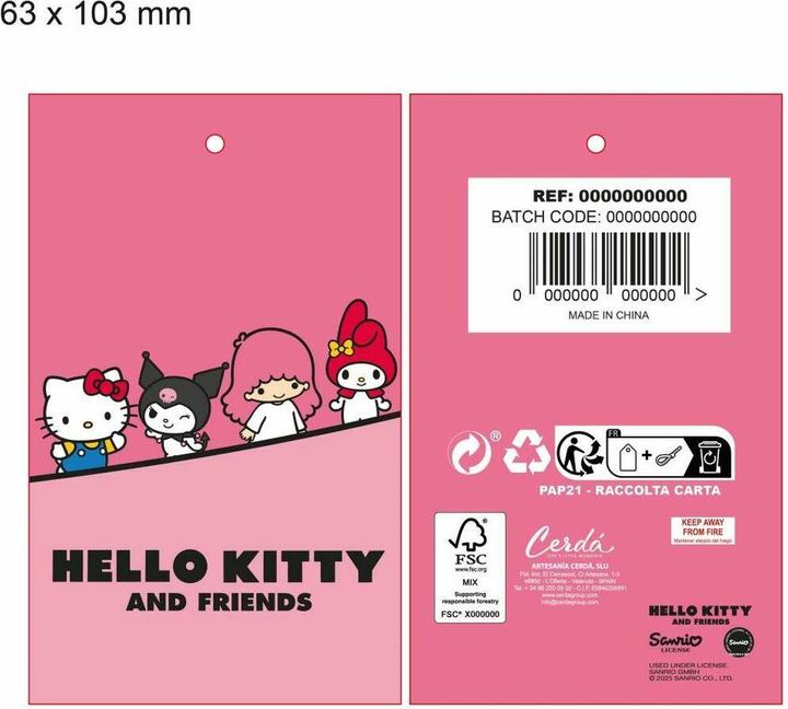 Actual product image Cerdá Sanrio - Kuromi