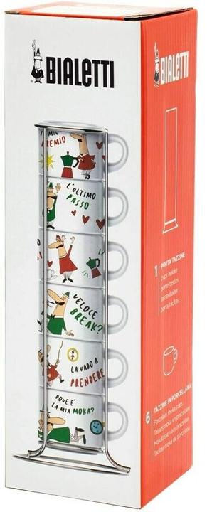 Image du produit Bialetti Set de 6 tasses à espresso (65 ml, 6 x)