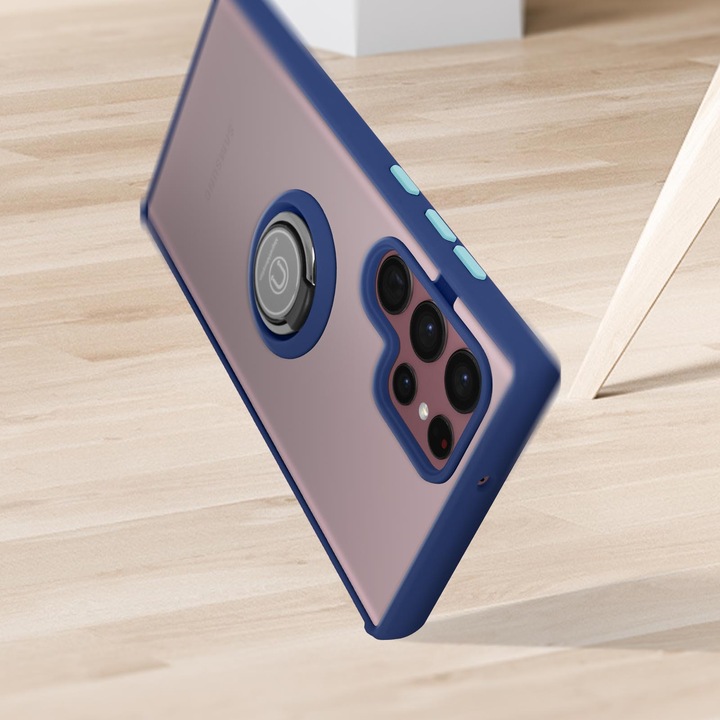 Produktbild Avizar Handyhülle mit Ring-Halterung Series (Samsung Galaxy S22 Ultra)