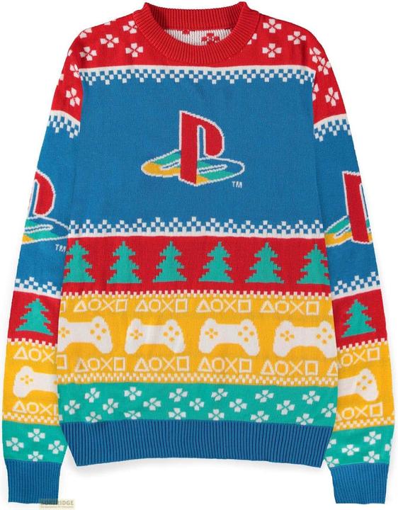 Produktbild Difuzed PlayStation Pullover Logo (Christmas Jumper) Grösse L (L)