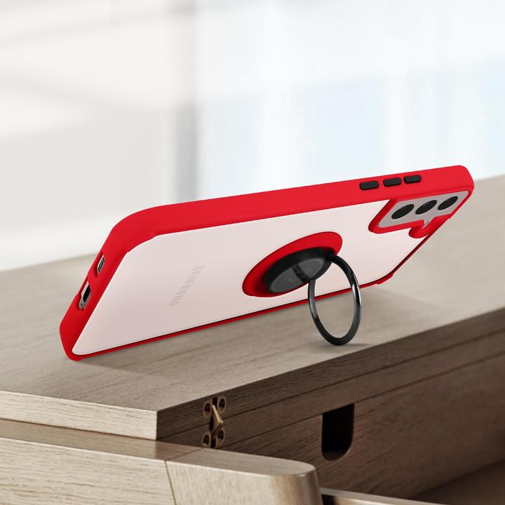 Immagine prodotto Avizar Custodia per cellulare con supporto ad anello serie (Samsung Galaxy S22+)